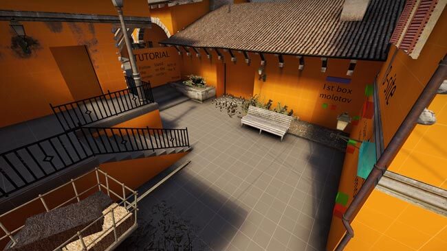 Скриншот карты Inferno Terrorist Smokes